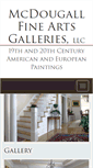 Mobile Screenshot of mcdougallfinearts.com